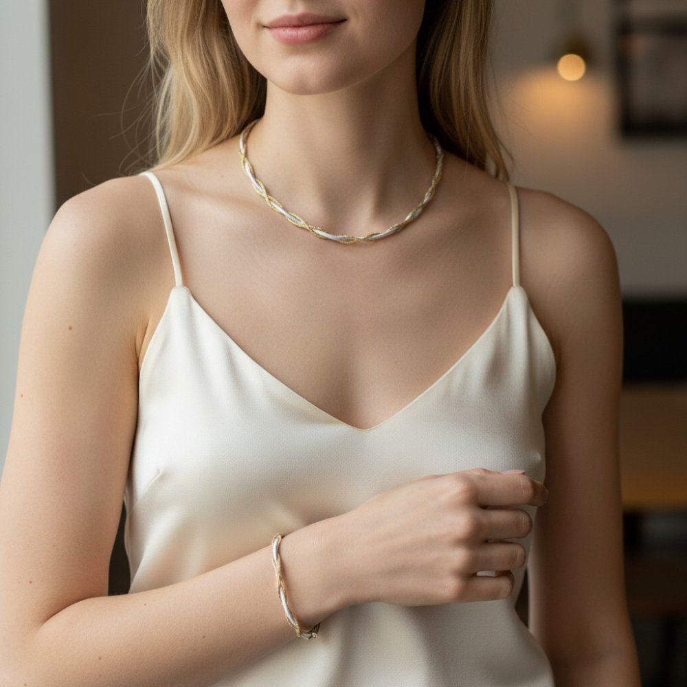 Aura Dual-Tone Braided Set
