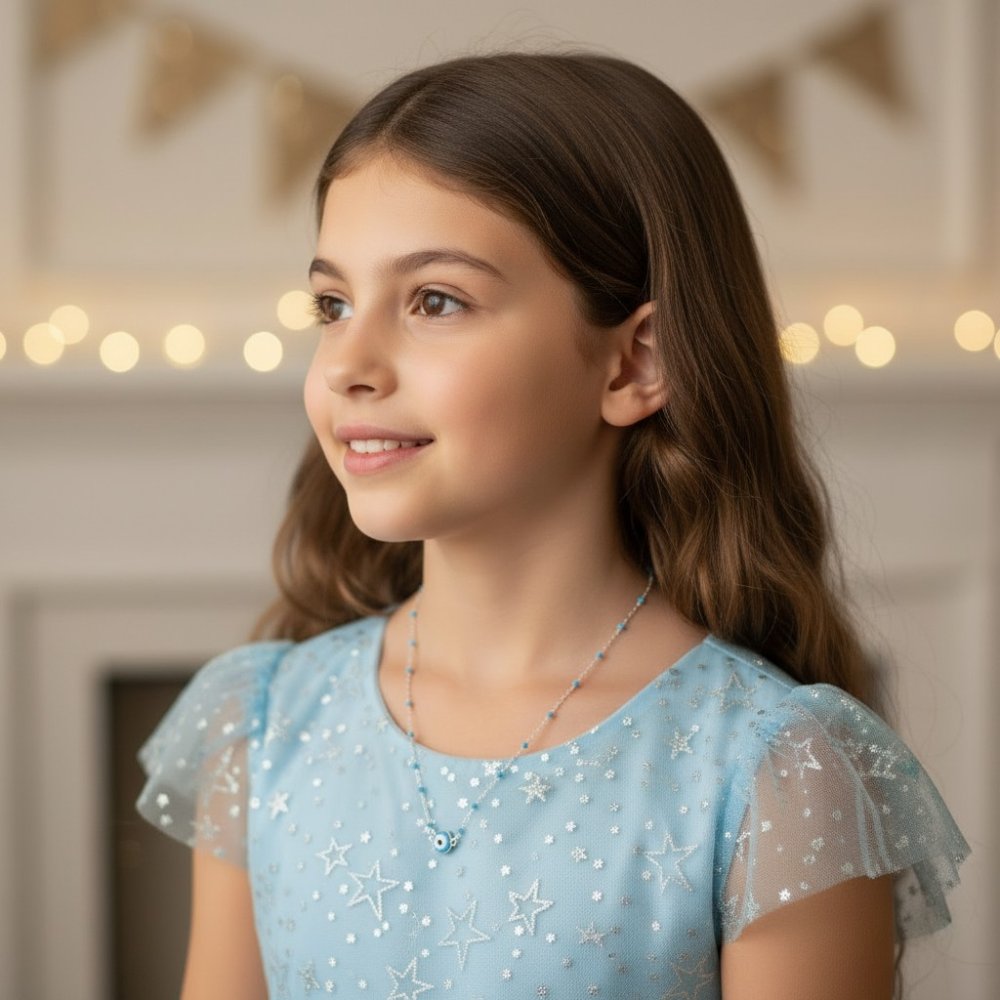 Evil Eye Kids Chain
