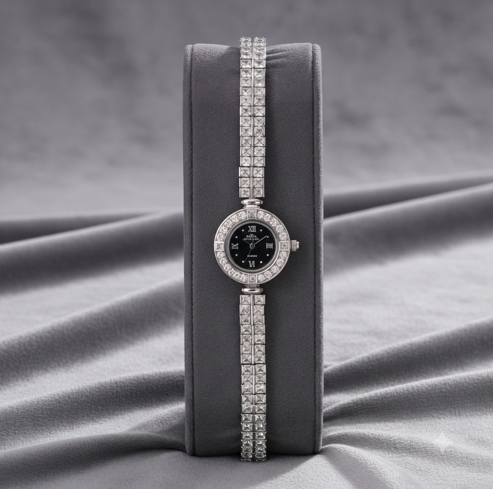 Classic Luxury Tennis Bracelet Watch