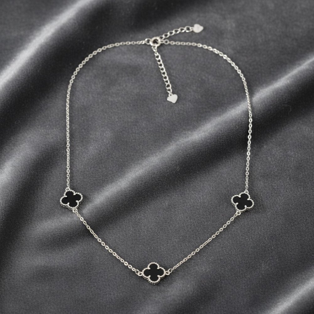 Black Clover Station Necklace