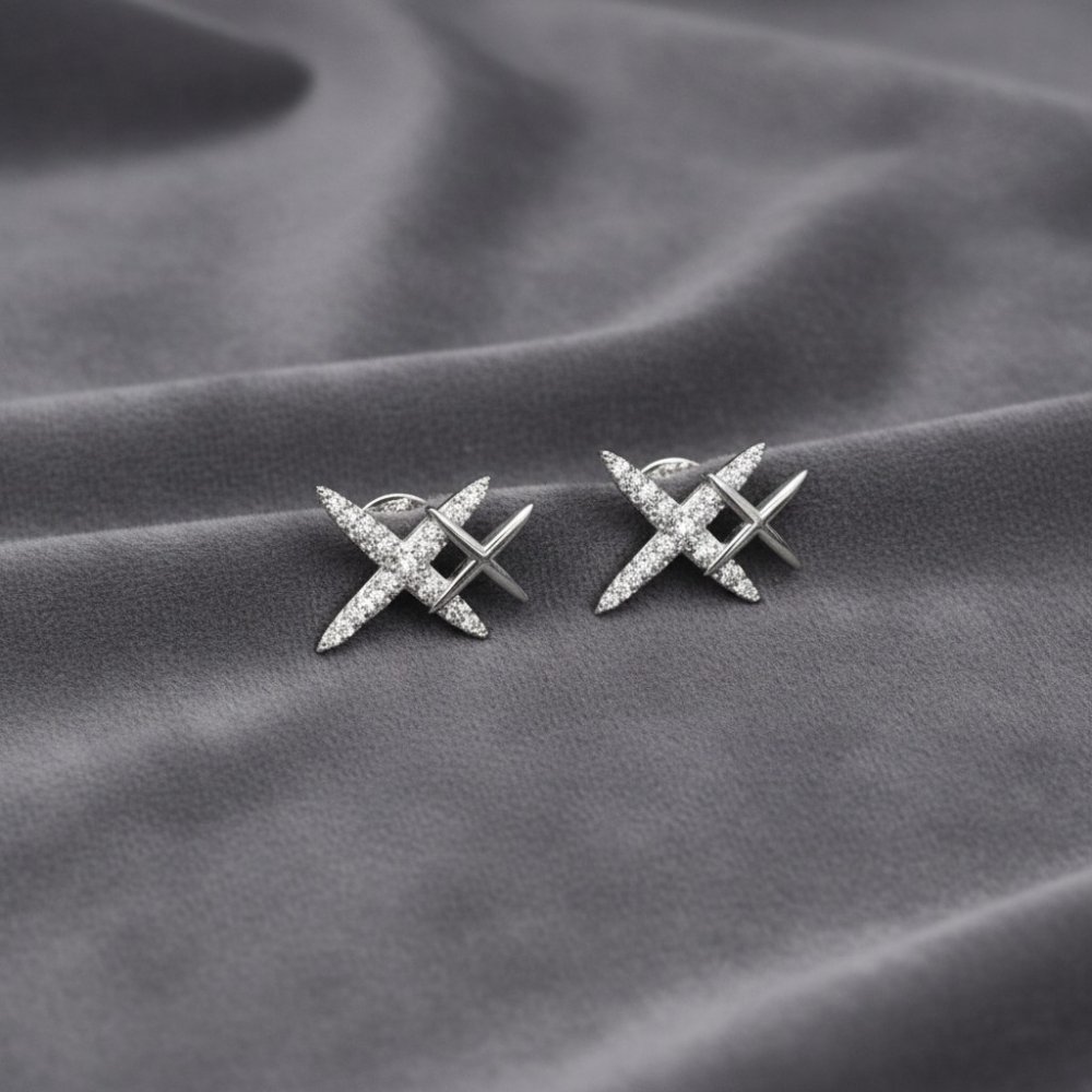Stellar Interlock Collar Pins