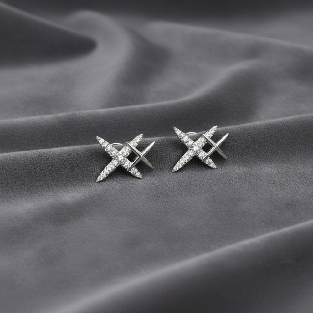 Stellar Interlock Collar Pins