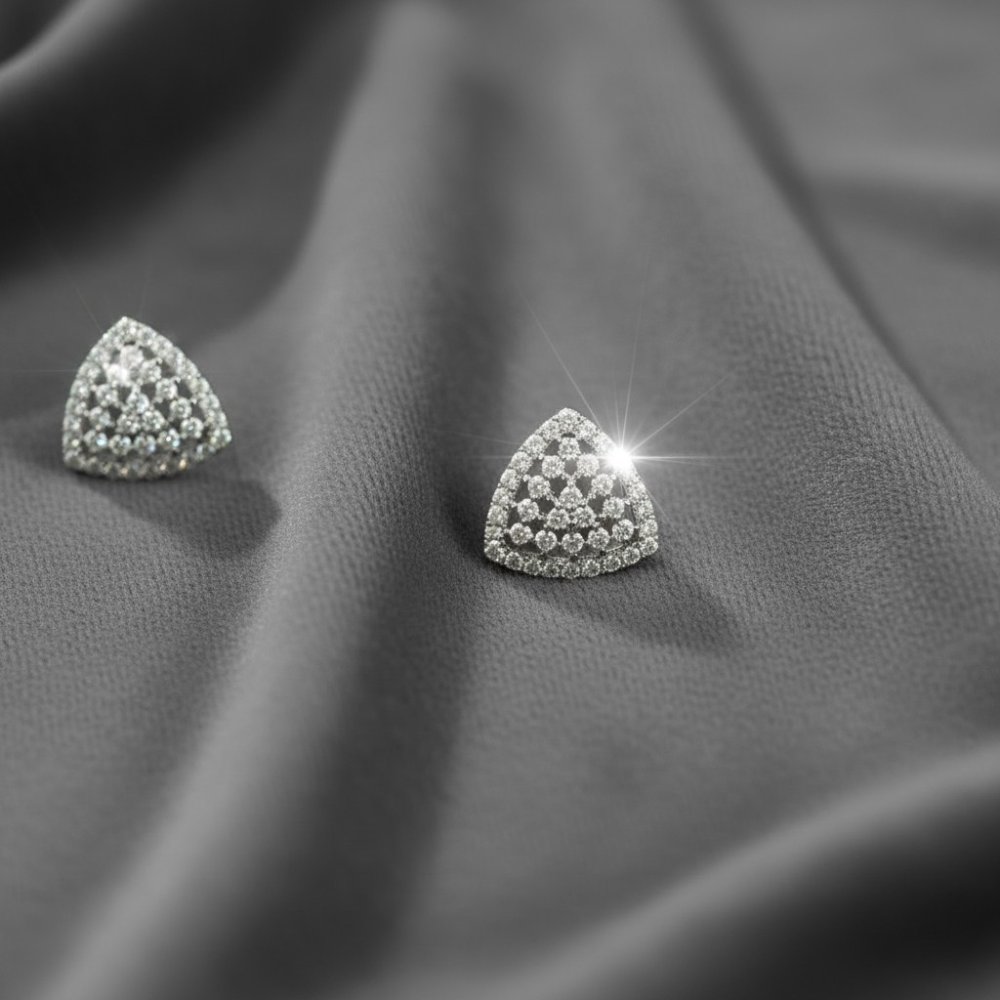 Triquetra Sparkle Studs