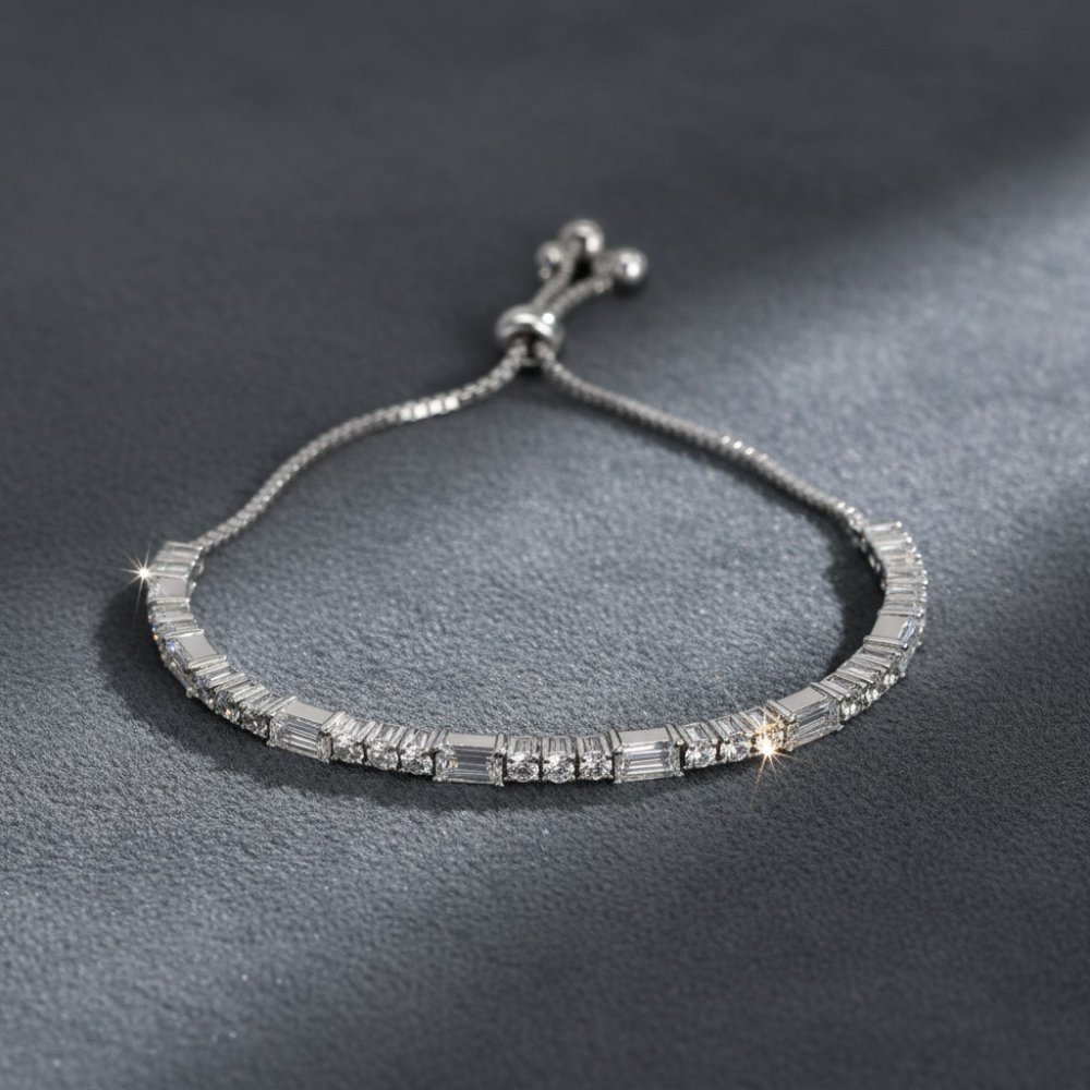 Lumina Baguette Slider Bracelet