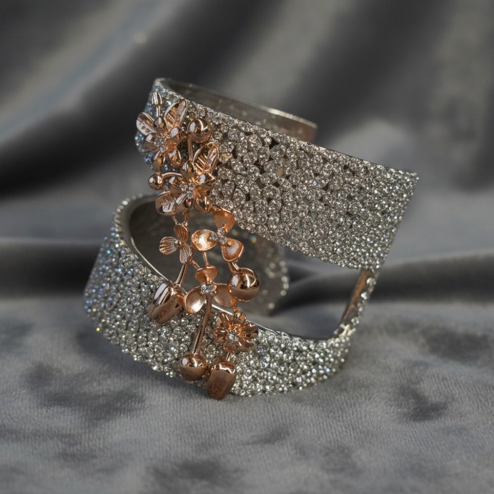 The Blossom Cascade Dual Cuff