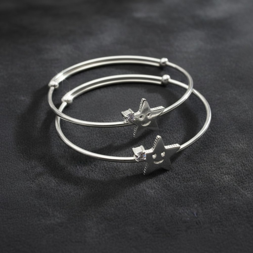 Twinkling Star Adjustable Baby Kada (Pair)