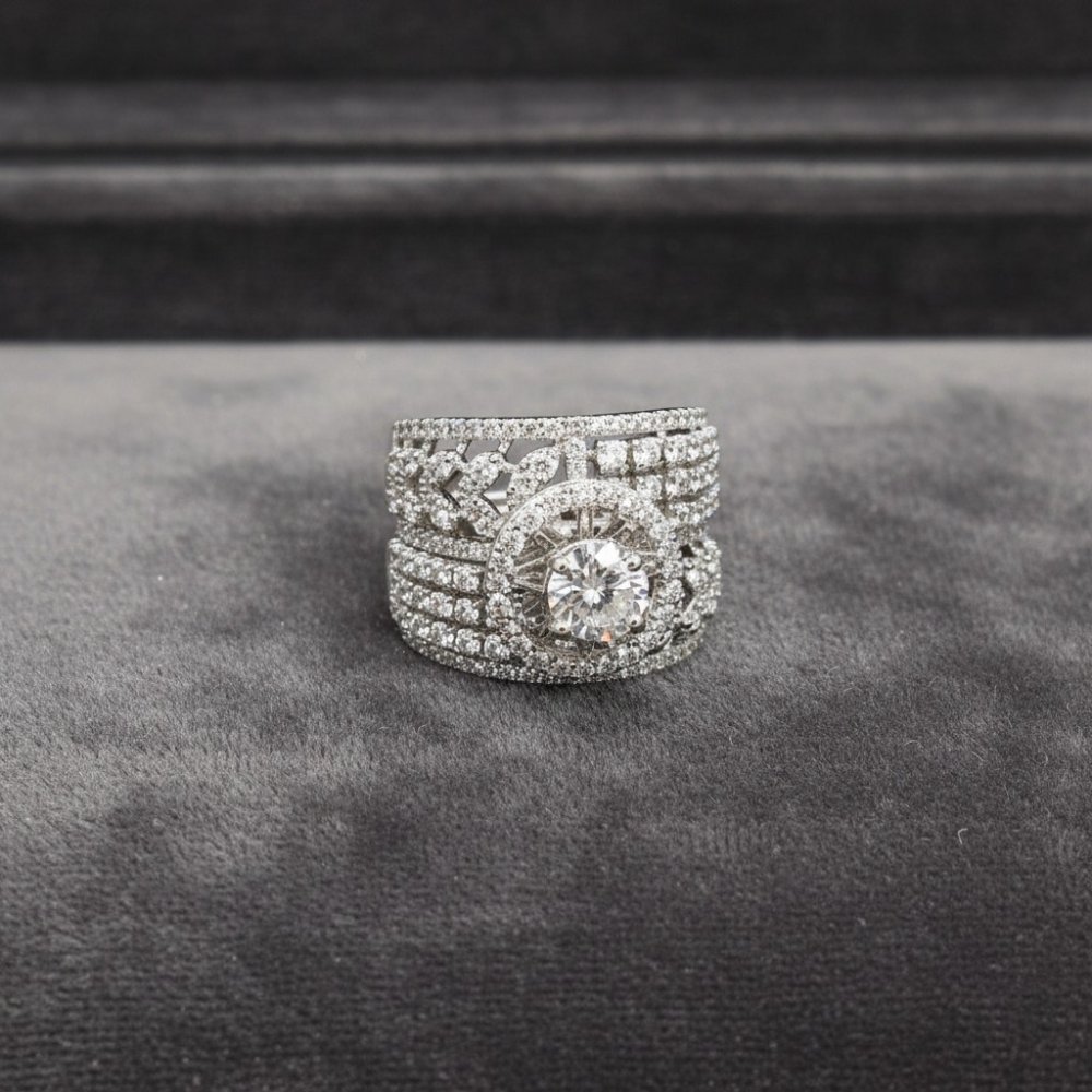 Empress Halo Multi-Band Ring