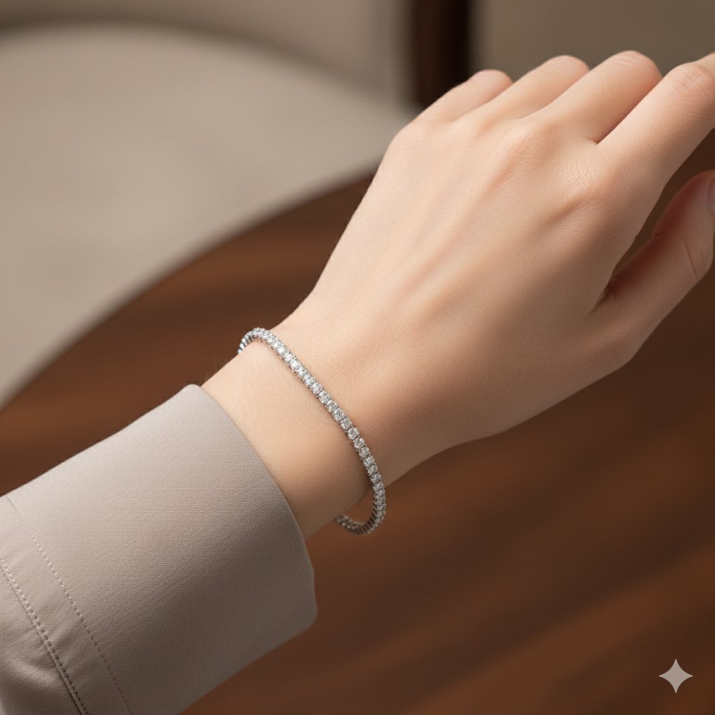 The Lumina Tennis Bracelet