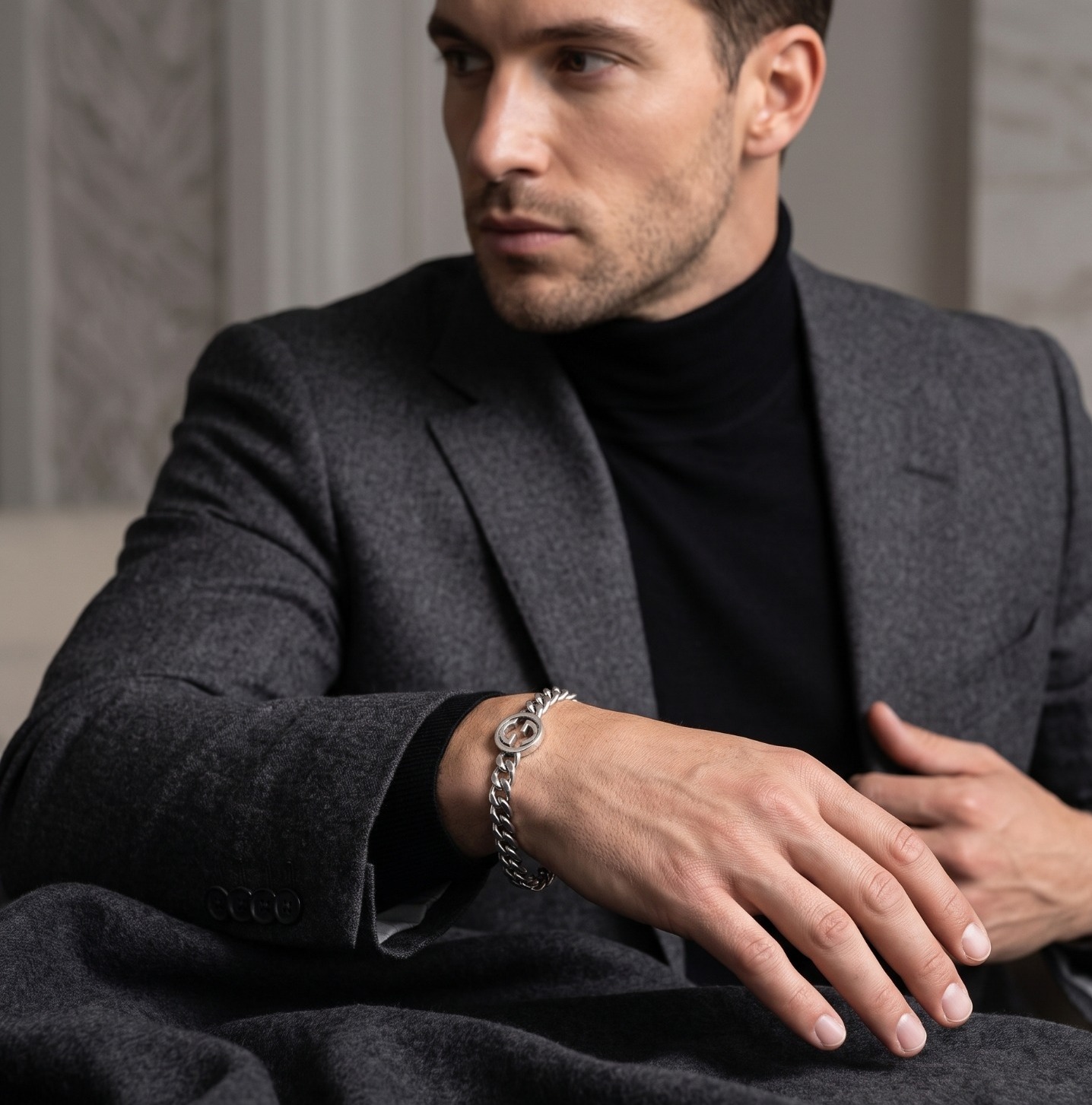 The Sterling Icon Curb Bracelet