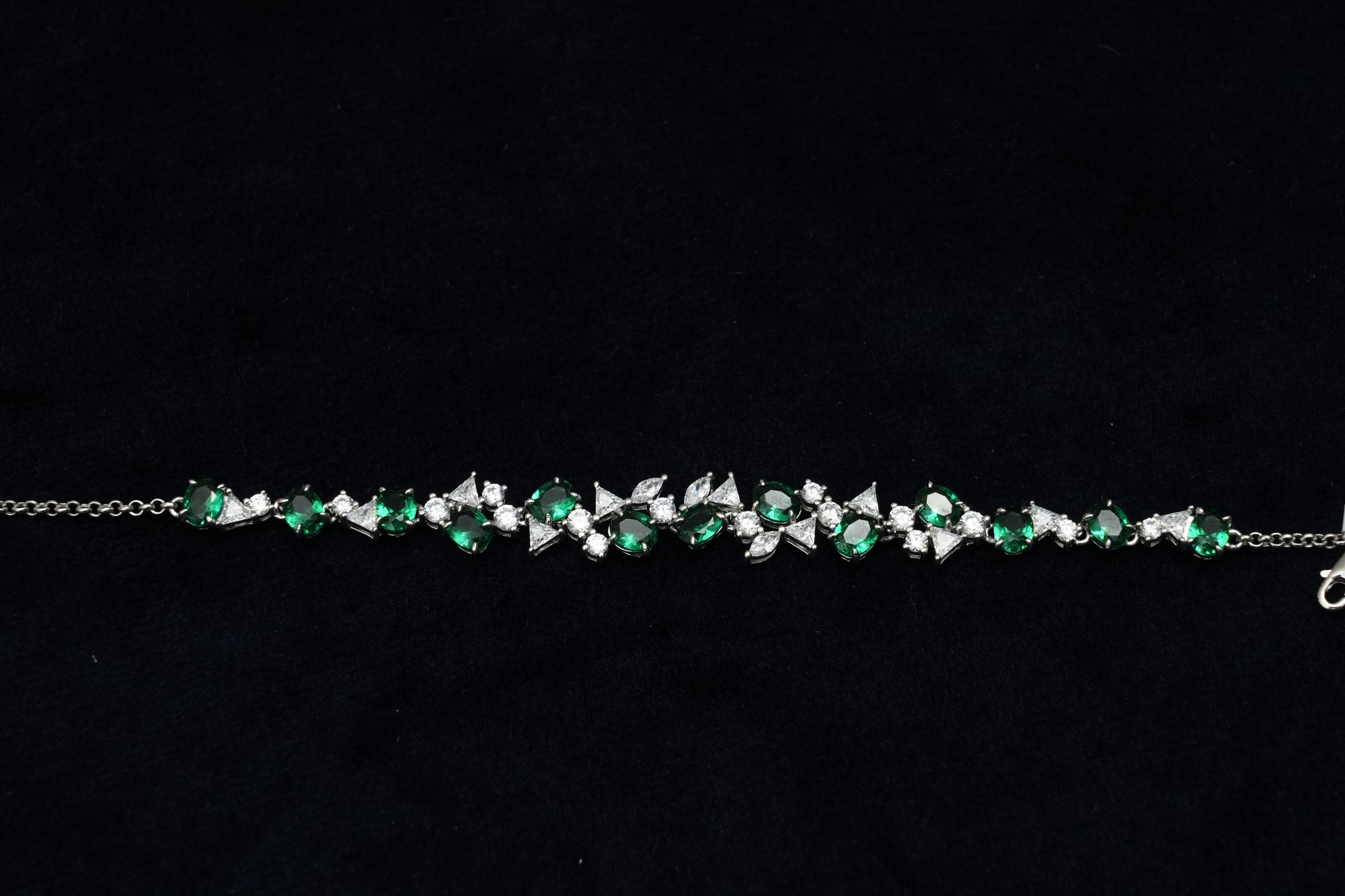 The Midnight Garden Statement Bracelet