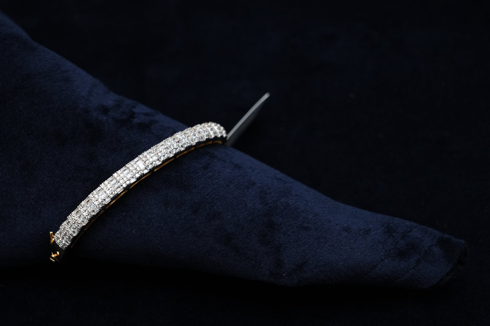 Timeless Elegance Baguette Bracelet.