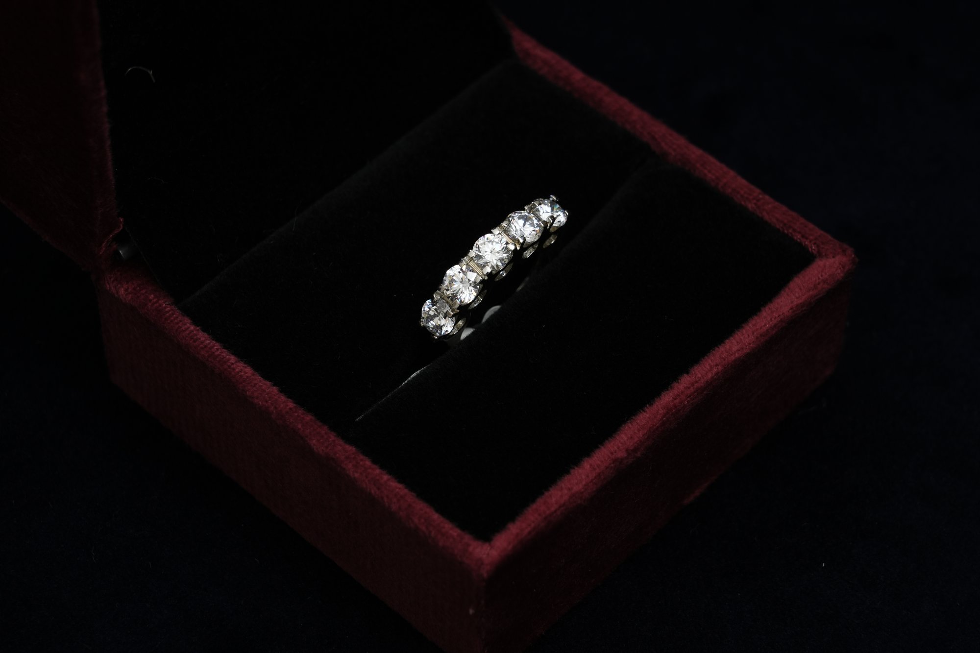 The Eternal Radiance Five-Stone Band