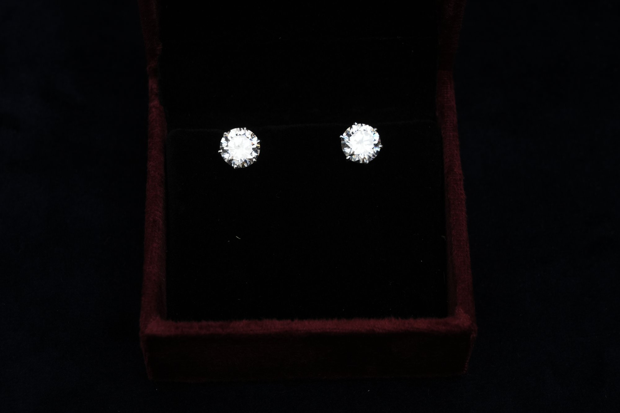 Brilliant-Cut Solitaire Studs