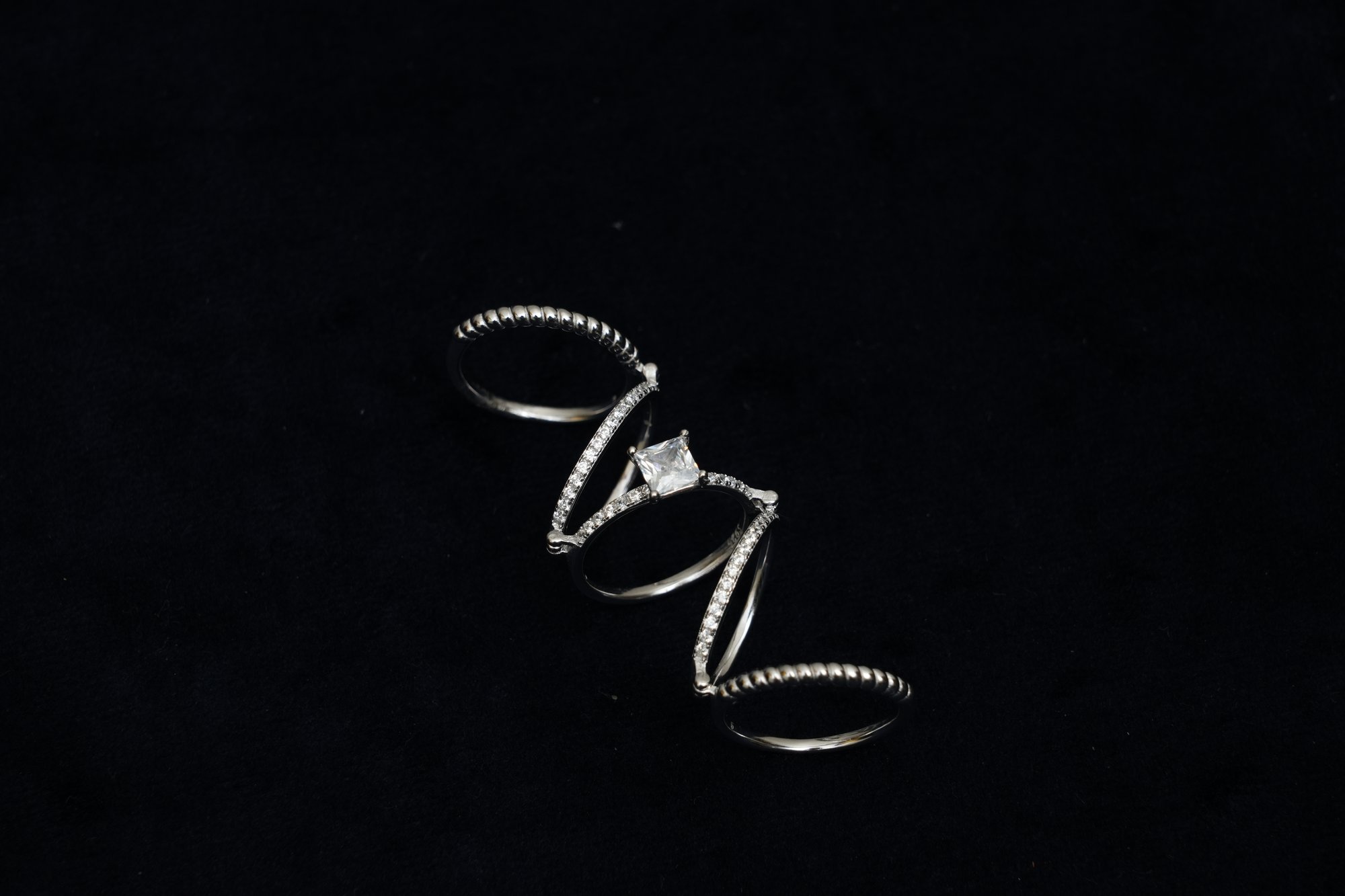Infinite Wrap Multi-Band Statement Ring