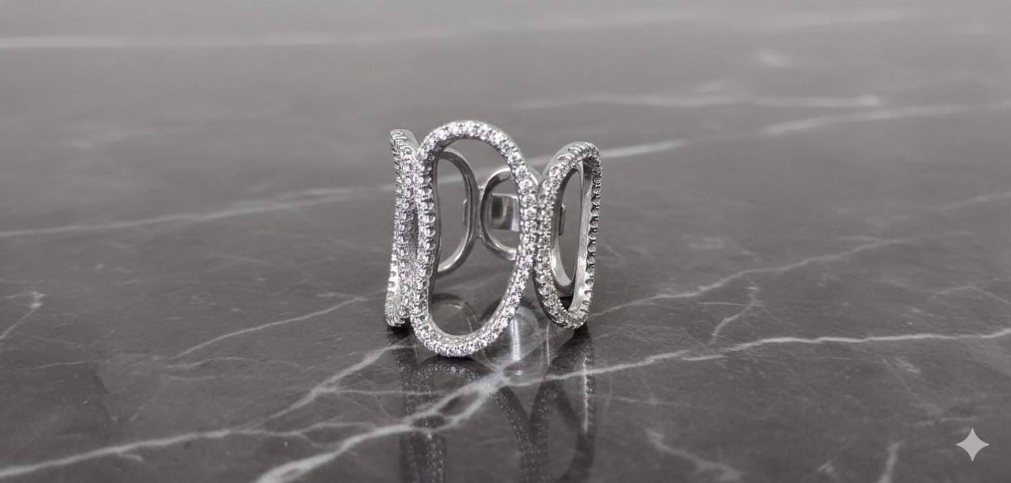 The Aurelia Infinity Ring