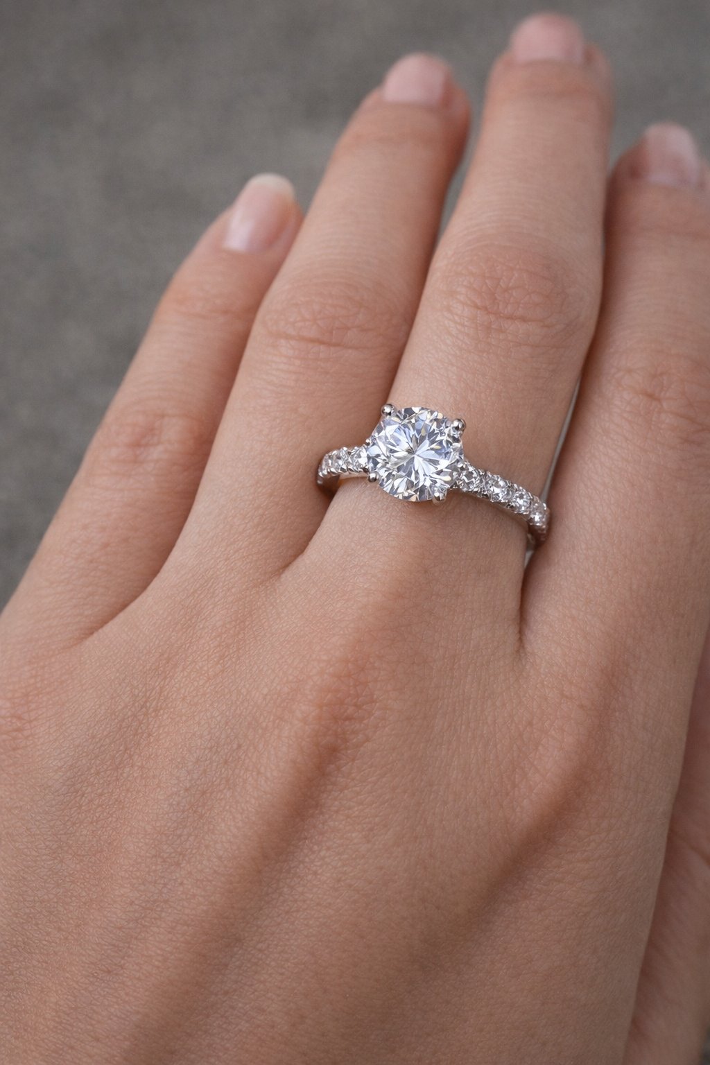 Celestia Solitaire Ring